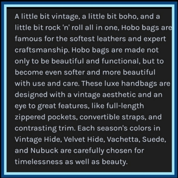 HOBO The Original Black Leather Shoulder Bag - Picture 7 of 8